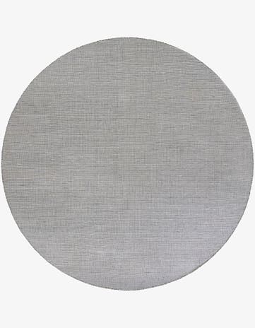 Silver Stars Easy-Clean Jill Zarin Palm Springs Indoor / Outdoor Round Rug
