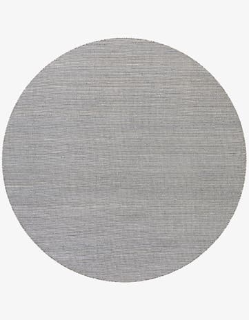 7' 10 x 7' 10 Easy-Clean Jill Zarin Palm Springs Indoor / Outdoor Round Rug
