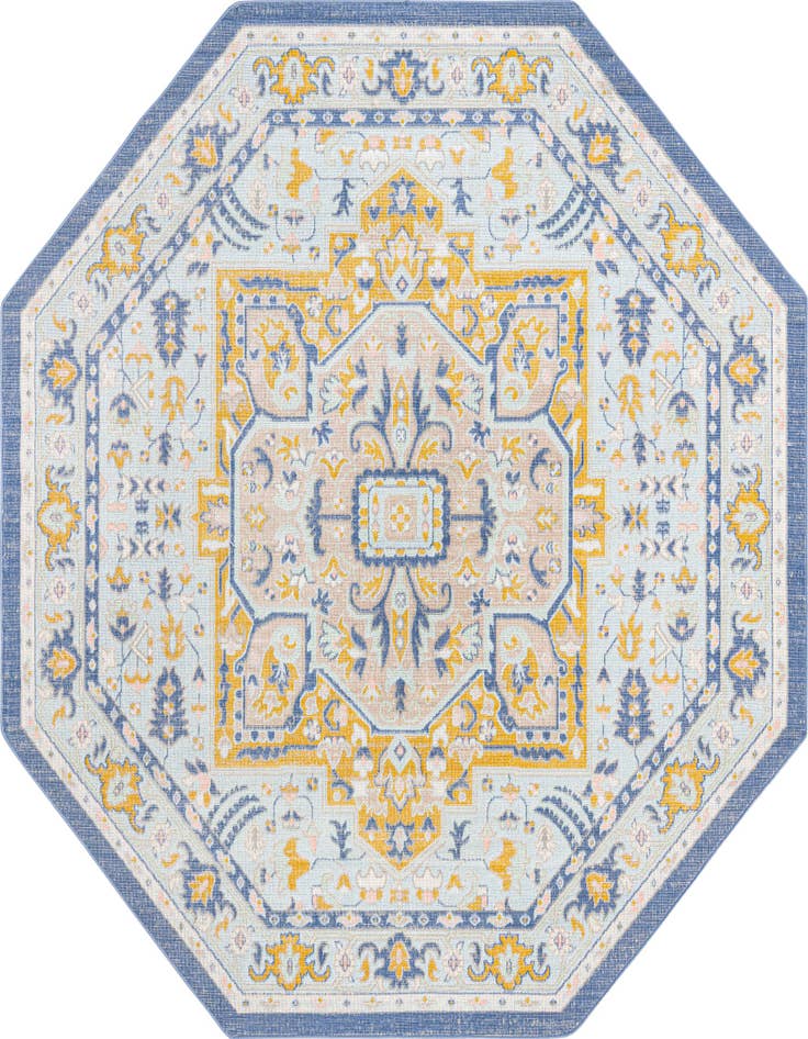 Detail image of 7' x 7' Whitney Octagon Rug