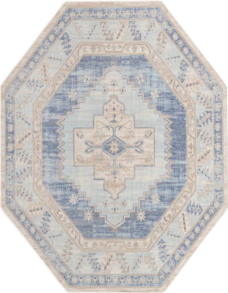 Detail image of 7' 10 x 7' 10 Whitney Octagon Rug