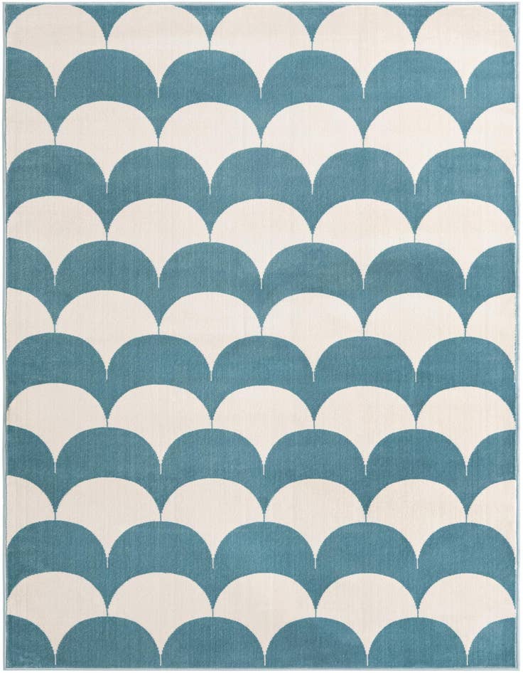 Detail image of 5' 3 x 8' Whimsy Kids Rug