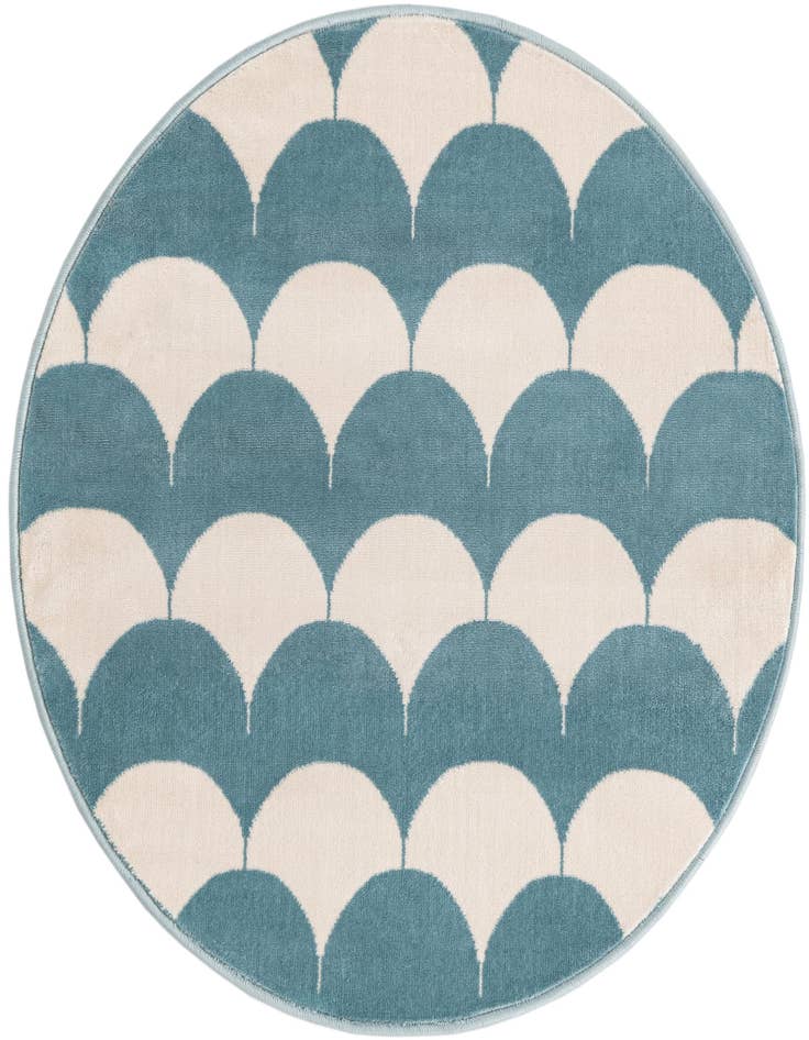 Detail image of 3' x 3' Whimsy Kids Round Rug