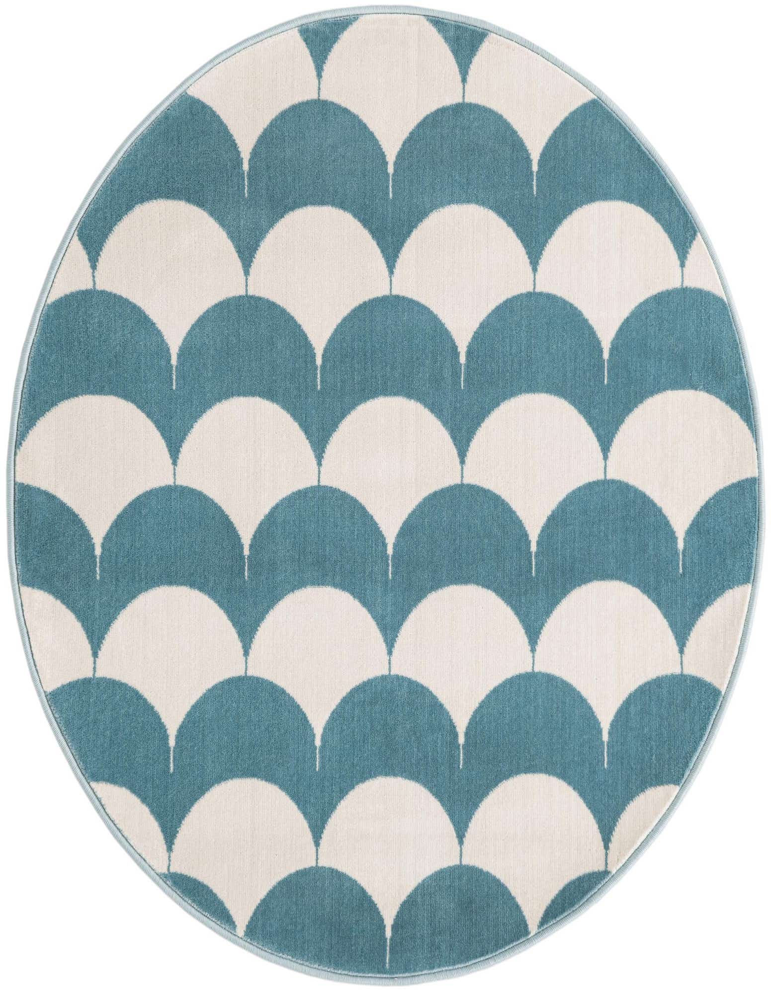 4' x 4' Whimsy Kids Round Rug