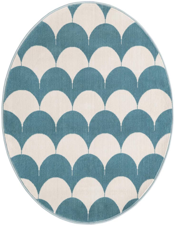 Detail image of 4' x 4' Whimsy Kids Round Rug