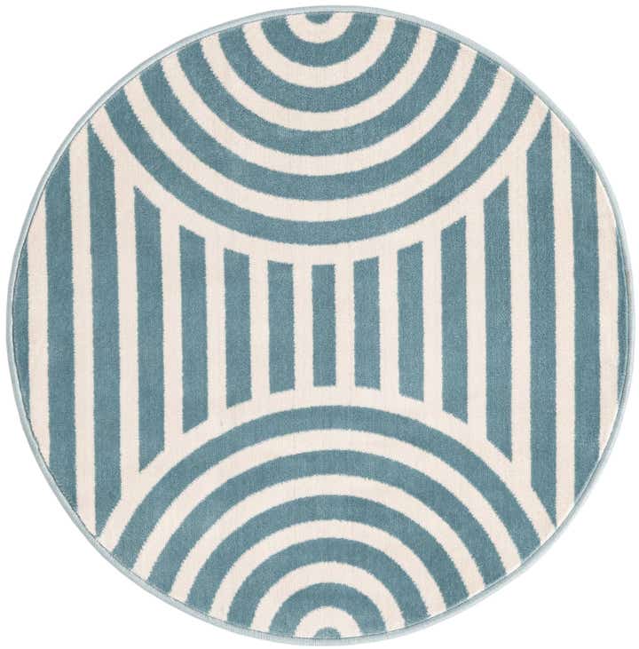 3' x 3' Whimsy Kids Round Rug