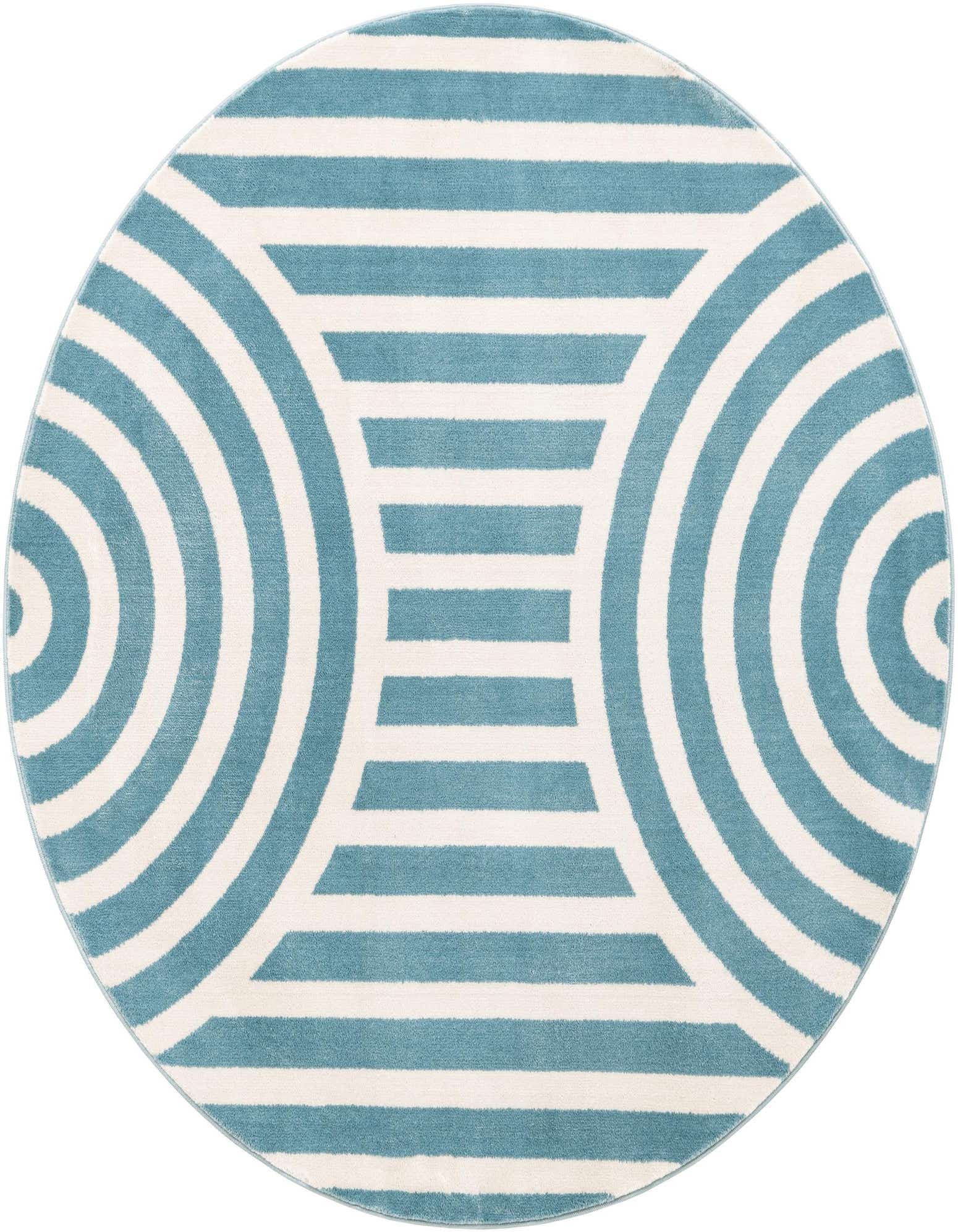 4' x 4' Whimsy Kids Round Rug