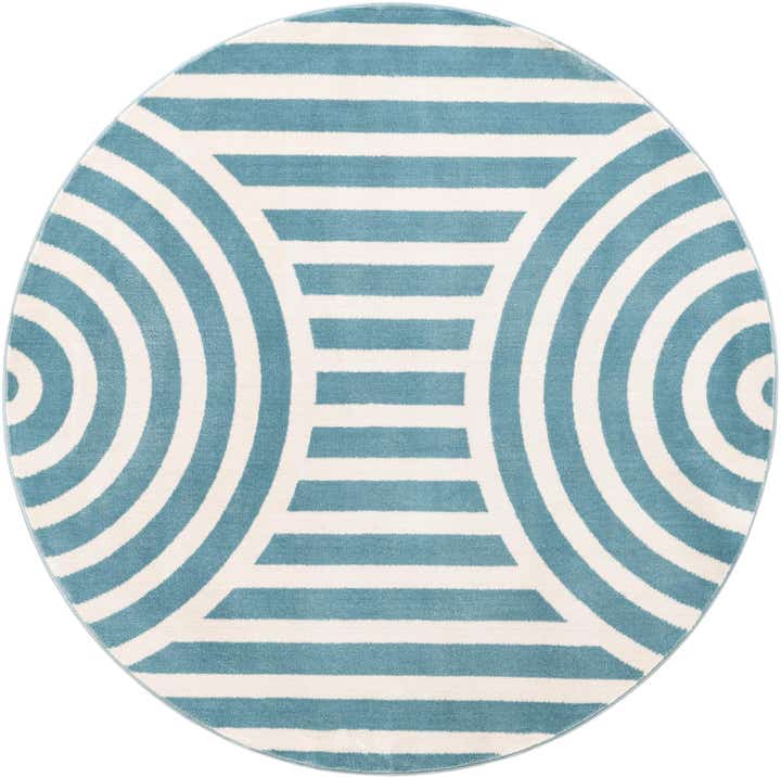 4' x 4' Whimsy Kids Round Rug