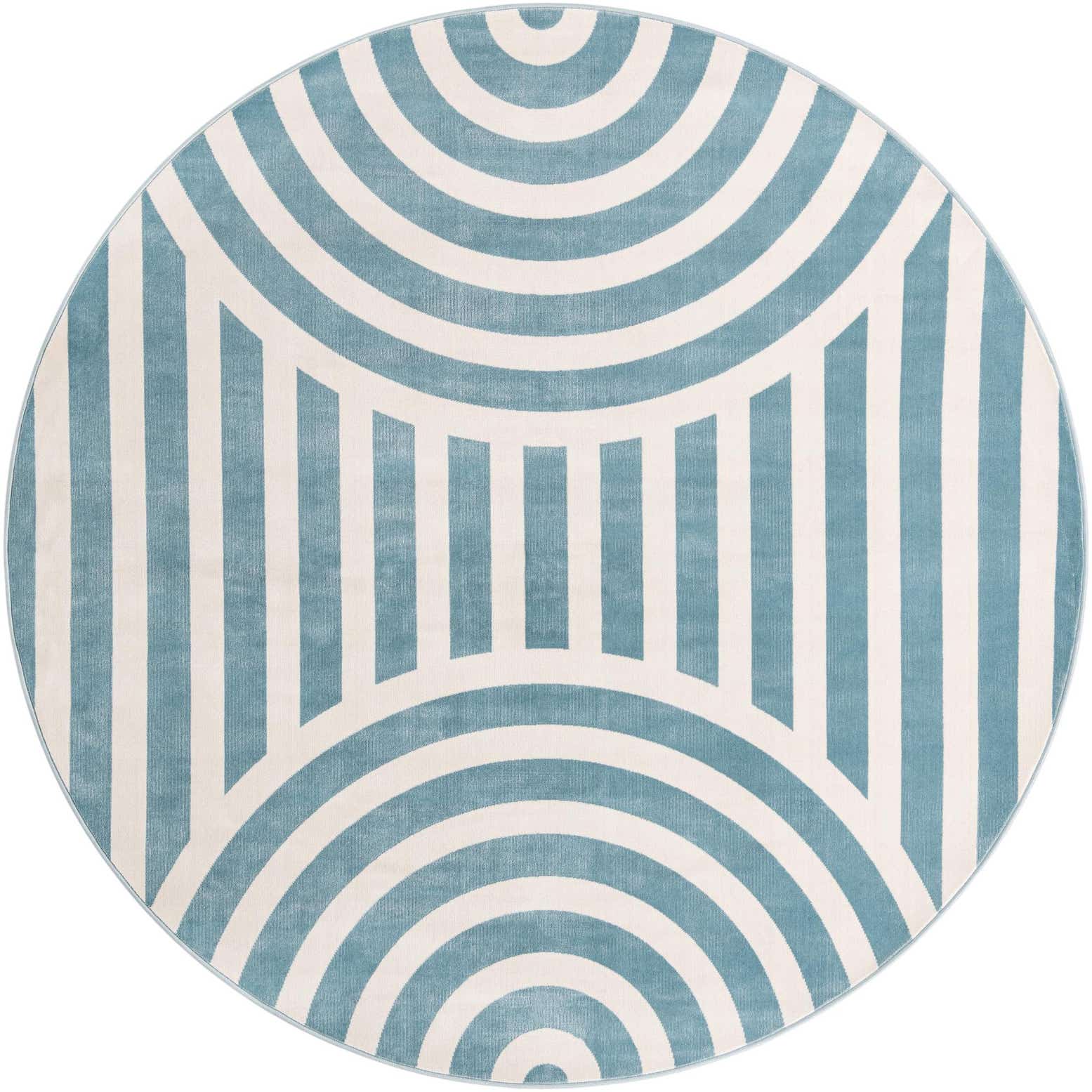 7' 10 x 7' 10 Whimsy Kids Round Rug