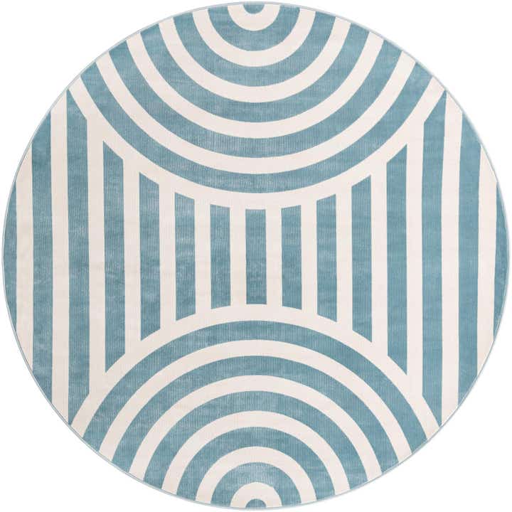 7' 10 x 7' 10 Whimsy Kids Round Rug