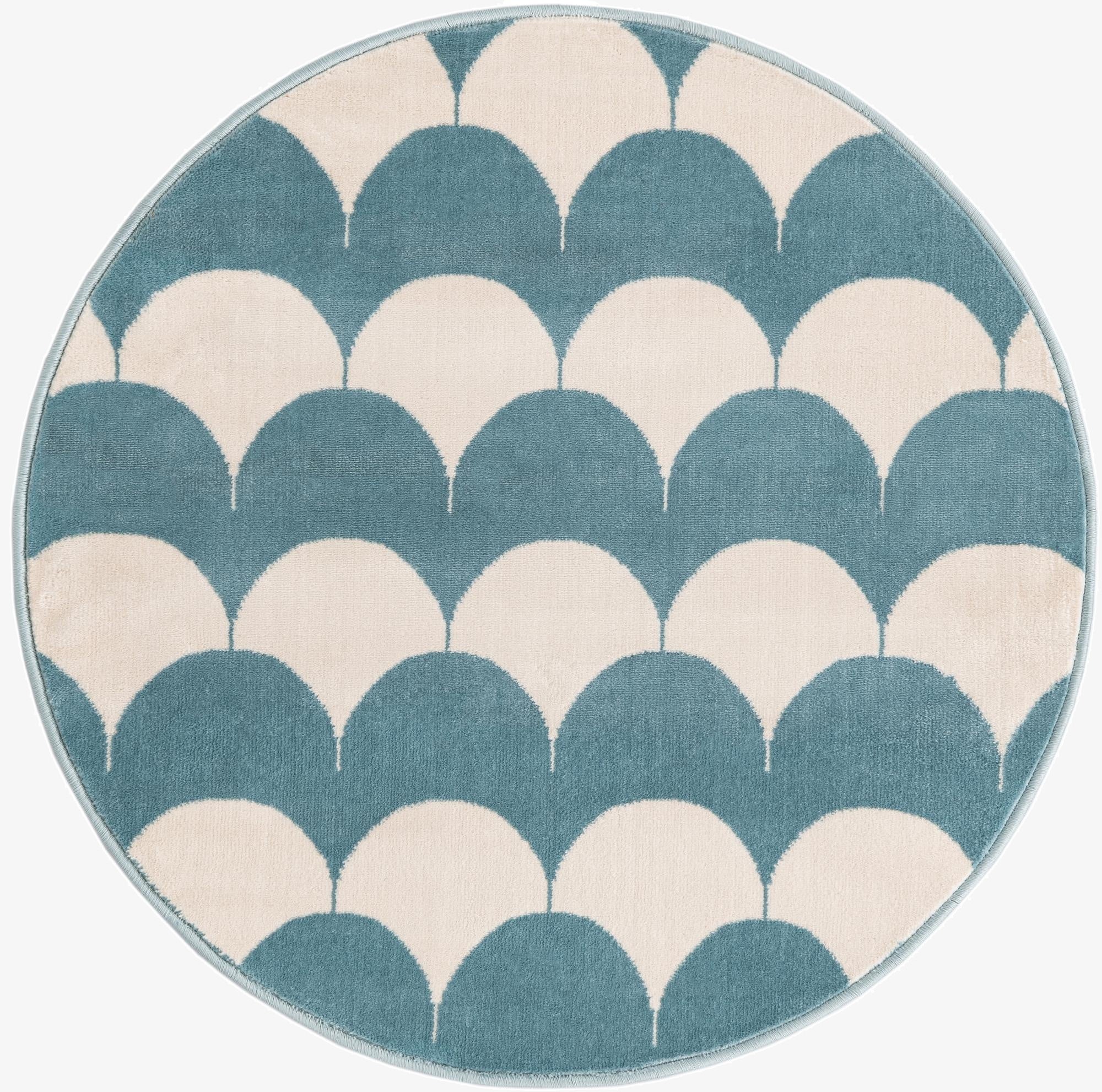 3' x 3' Whimsy Kids Round Rug