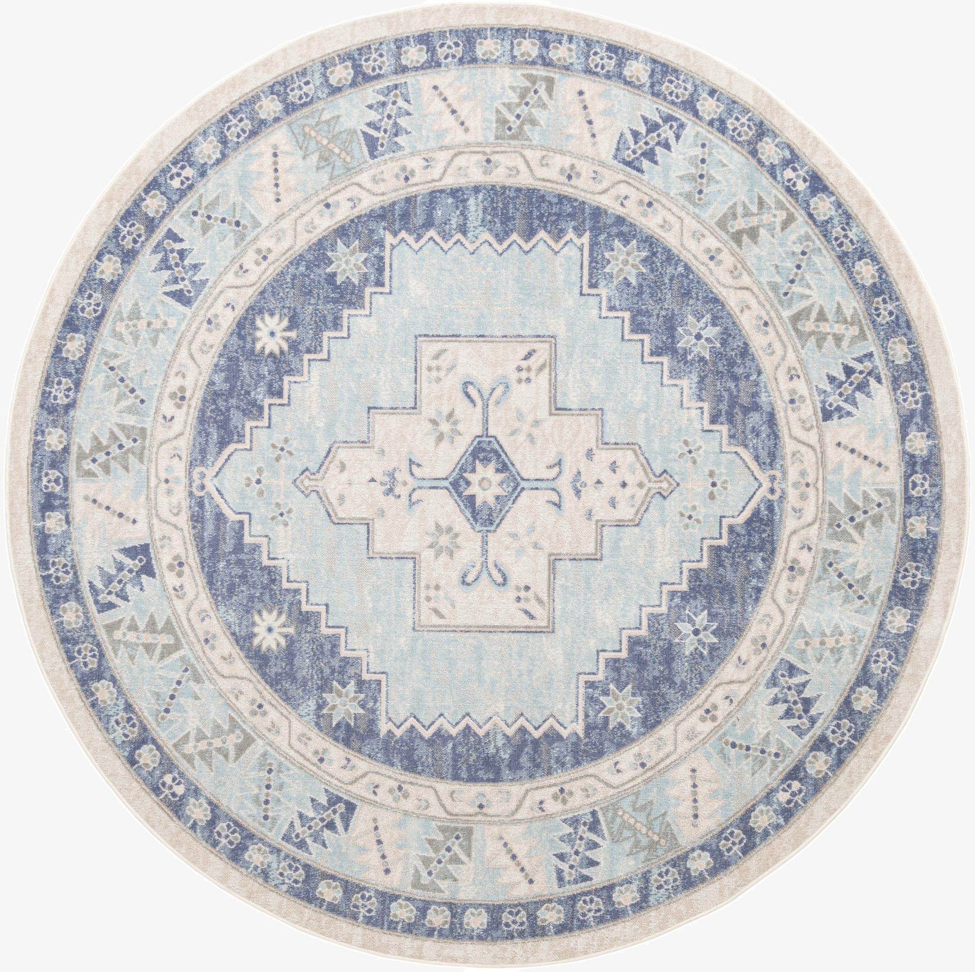 7' 10 x 7' 10 Whitney Round Rug