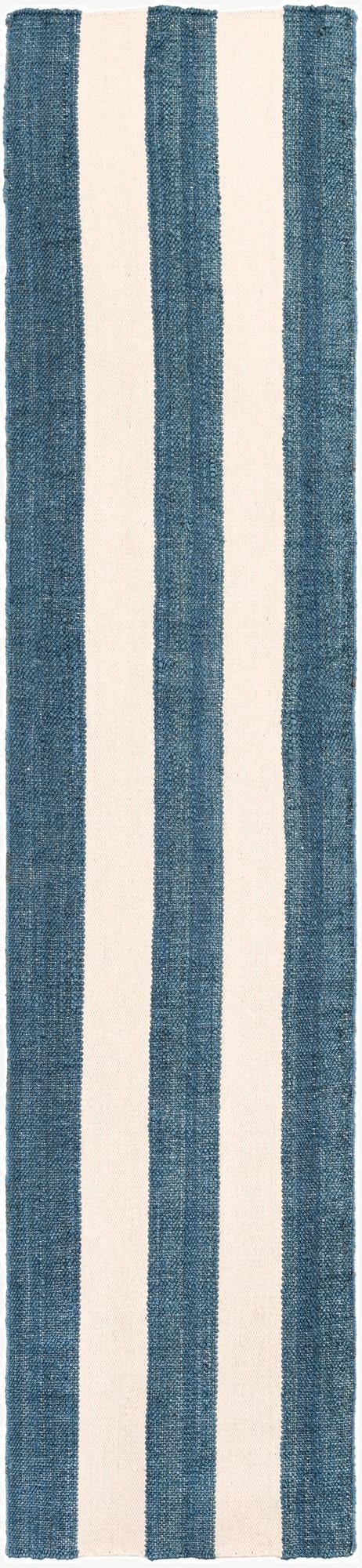 2' 7 x 12'  Hand Woven Jill Zarin Hamptons Runner Rug
