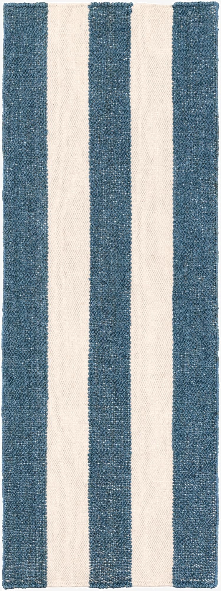 2' x 6' 1  Hand Woven Jill Zarin Hamptons Runner Rug