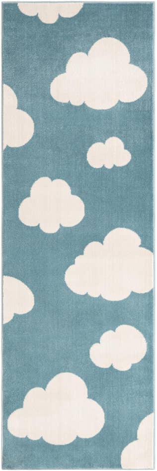 Detail image of 2' x 6' Whimsy Kids Runner Rug