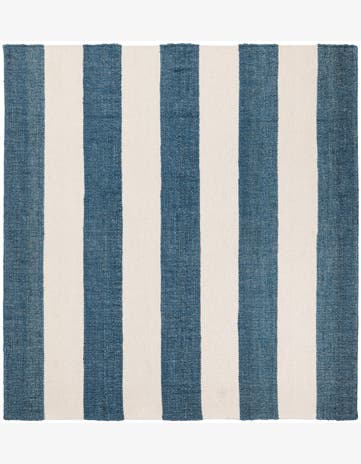 7' 10 x 7' 10 Hand Woven Jill Zarin Hamptons Square Rug