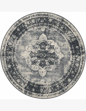 8' x 8' Monte Carlo Round Rug