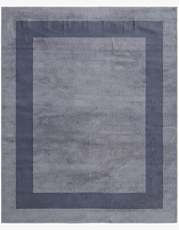 Slate Blue Textura Designer Rug