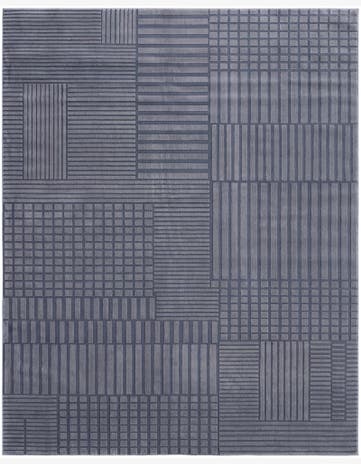 Slate Blue Textura Designer Rug