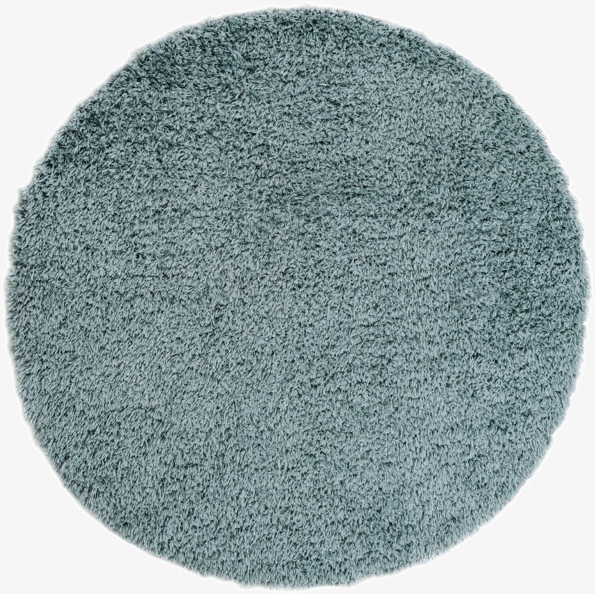6' x 6' Infinity Shag Round Rug