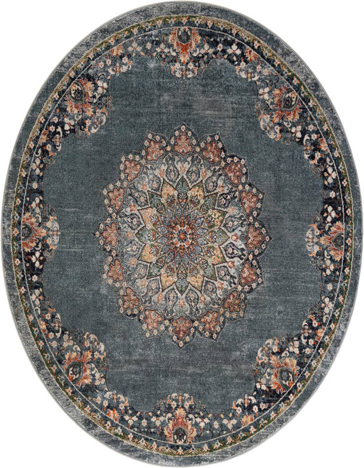 Detail image of 8' x 8' Isabella Round Rug
