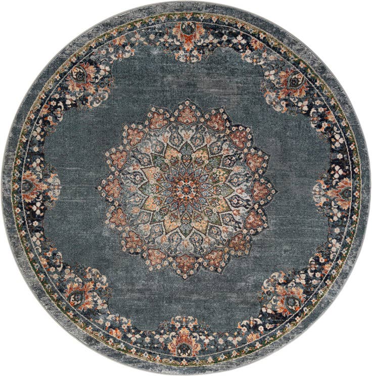 Detail image of 8' x 8' Isabella Round Rug