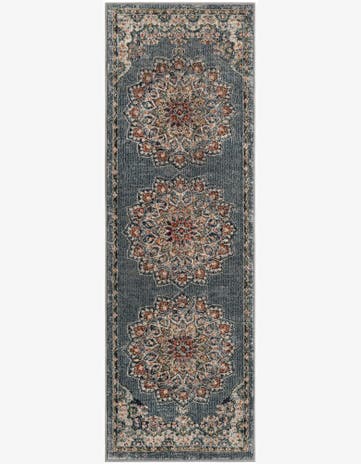 Slate Blue Isabella Runner Rug