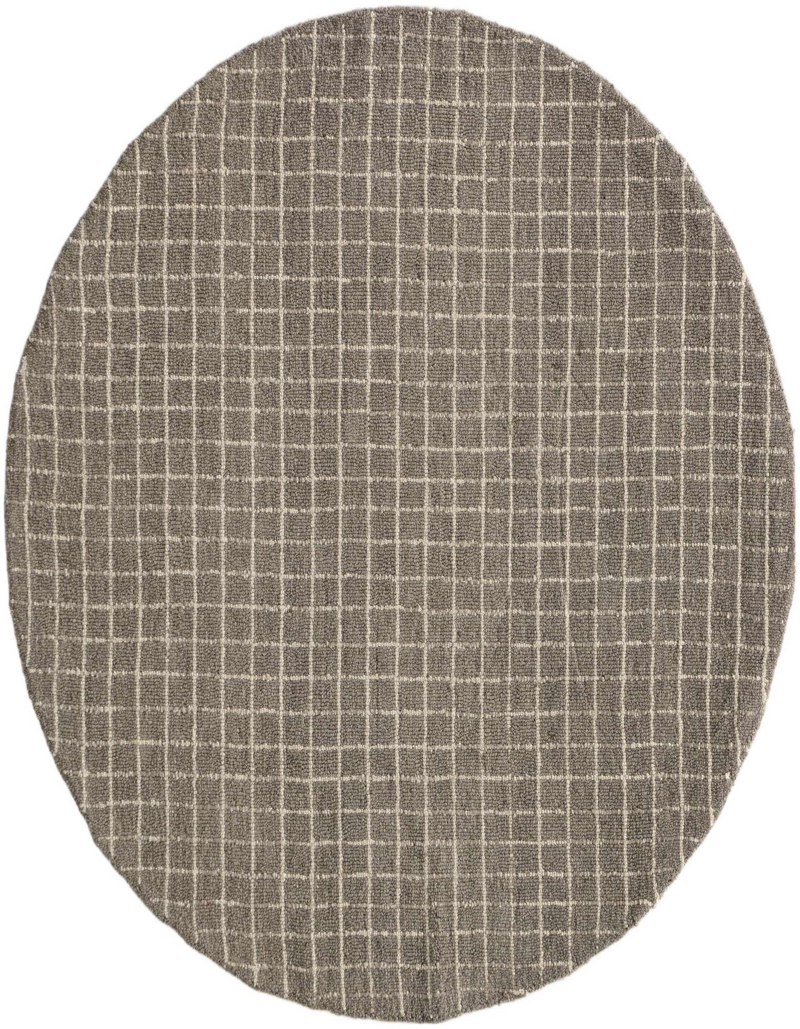 5' 1 x 5' 1 Heritage Line Wool Round Rug