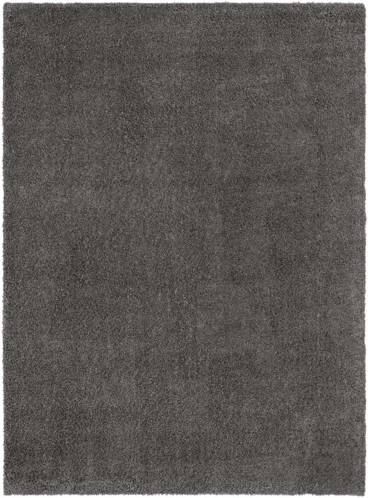 8' x 11' Soft Solid Shag Rug
