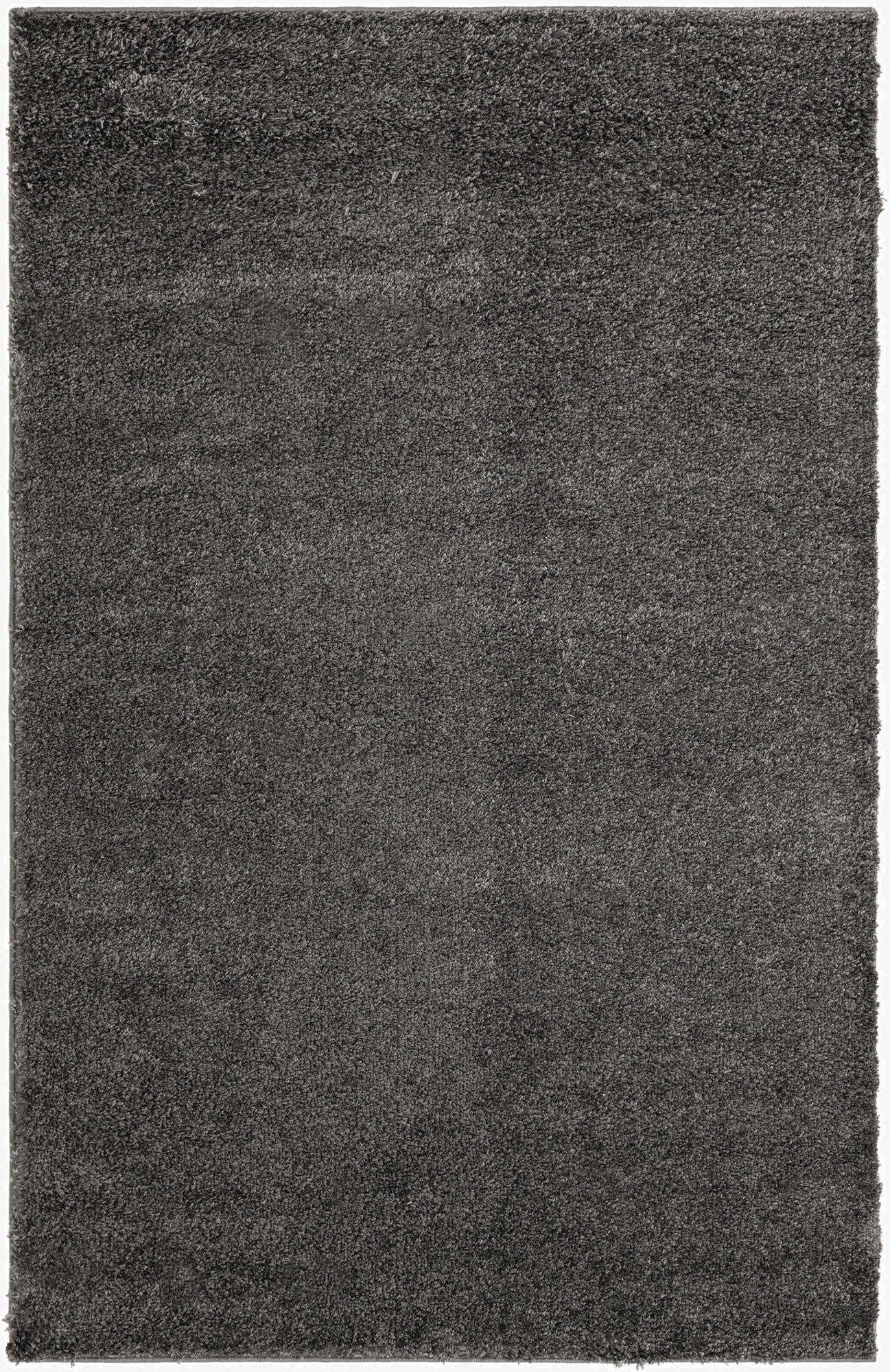 5' 3 x 8' Soft Solid Shag Rug