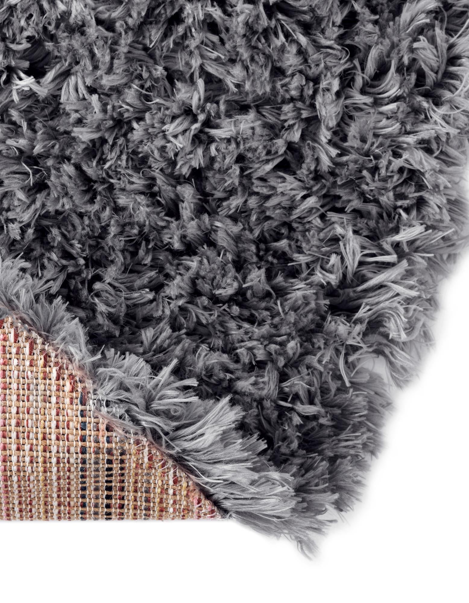 4' x 4' Infinity Shag Round Rug