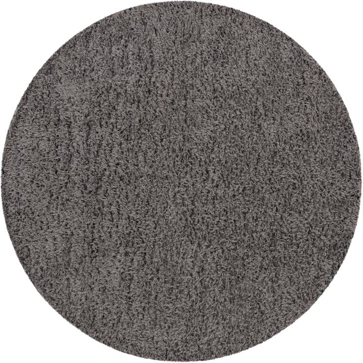 Vue détaillée : 185cm x 185cm Infinity Shag Tapis Rond