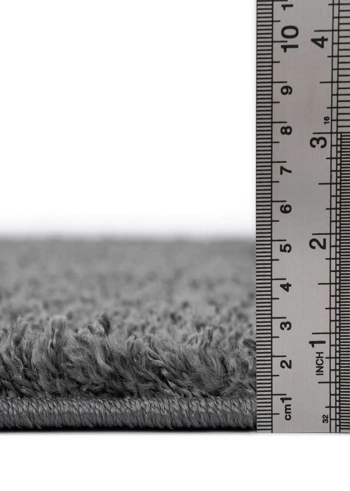 8' x 8' Soft Solid Shag Round Rug