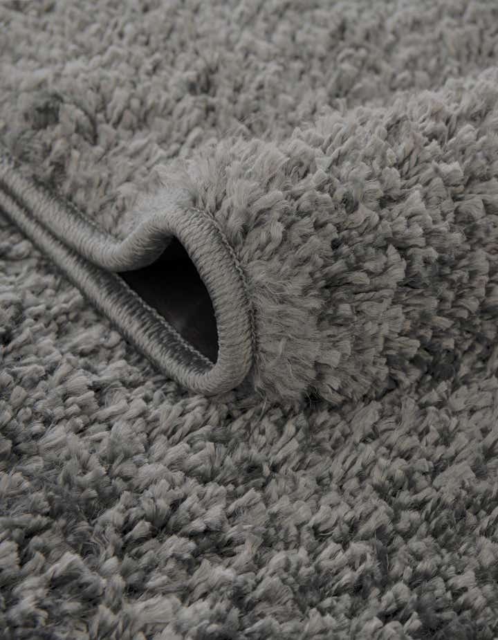 6' x 6' Soft Solid Shag Round Rug