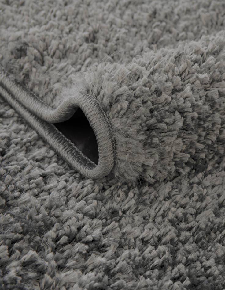 Detail image of 6' x 6' Soft Solid Shag Round Rug