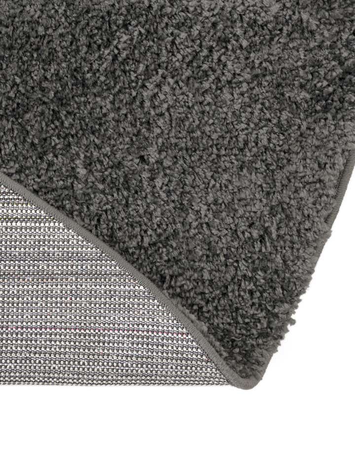 6' x 6' Soft Solid Shag Round Rug