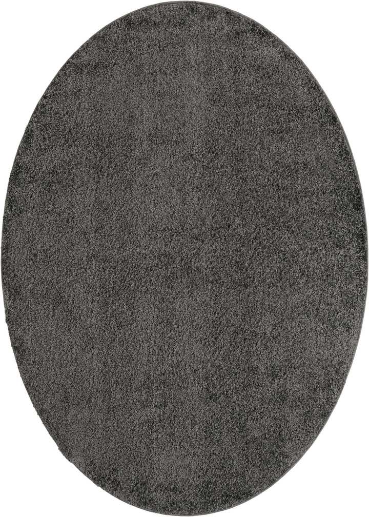 6' x 6' Soft Solid Shag Round Rug