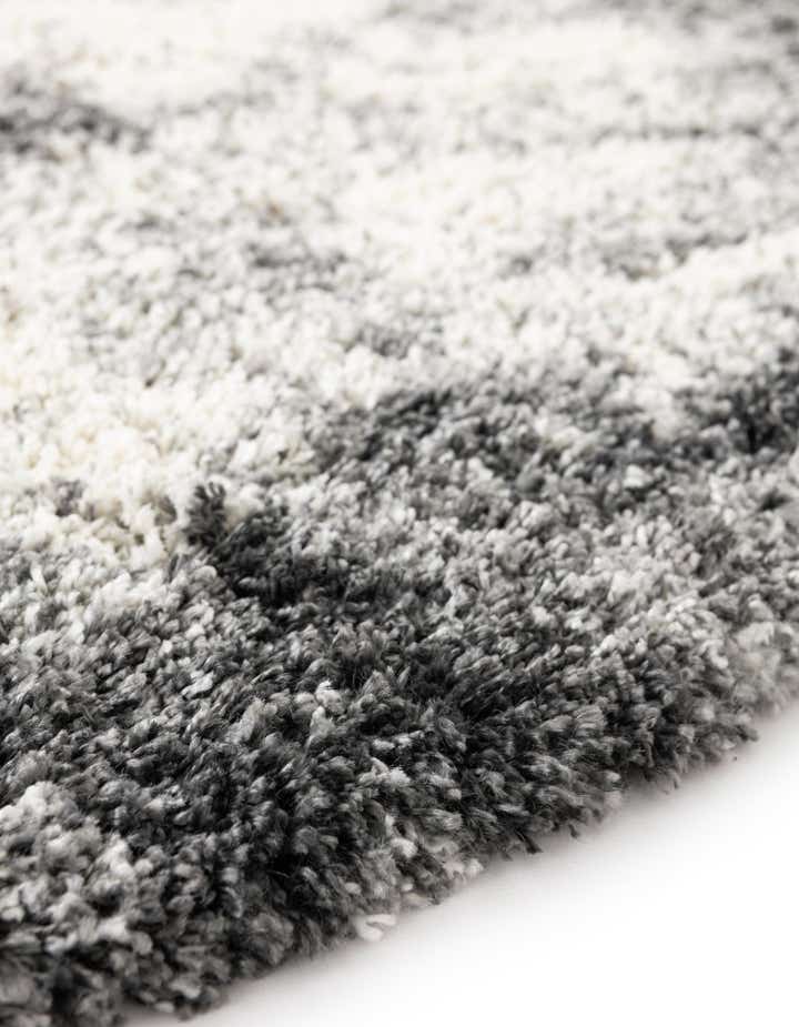 4' x 4' Soft Touch Shag Round Rug