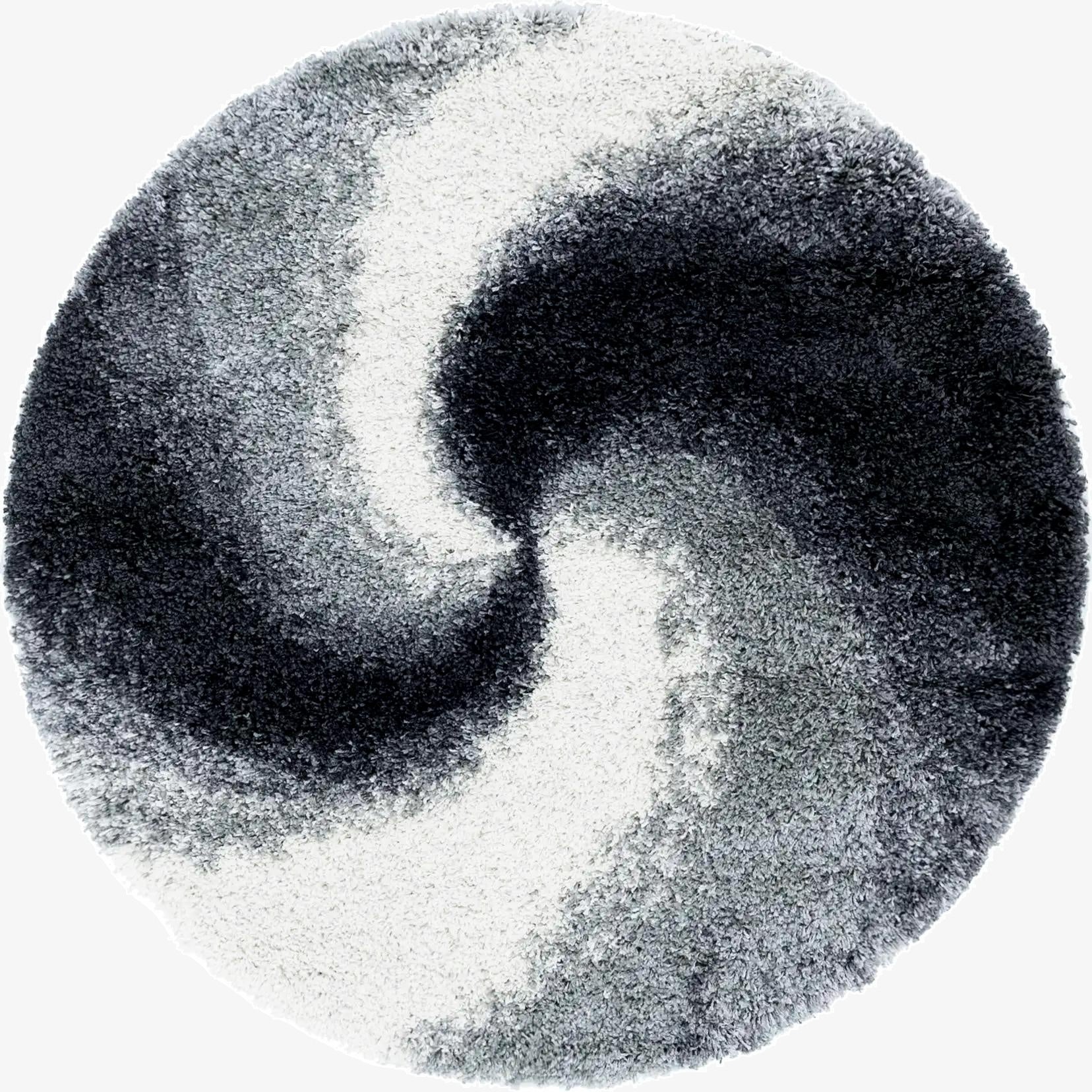 Primary image 4' x 4' Soft Touch Shag Round Rug