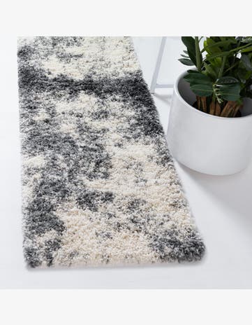 2' 7 x 13' Soft Touch Shag Runner Rug