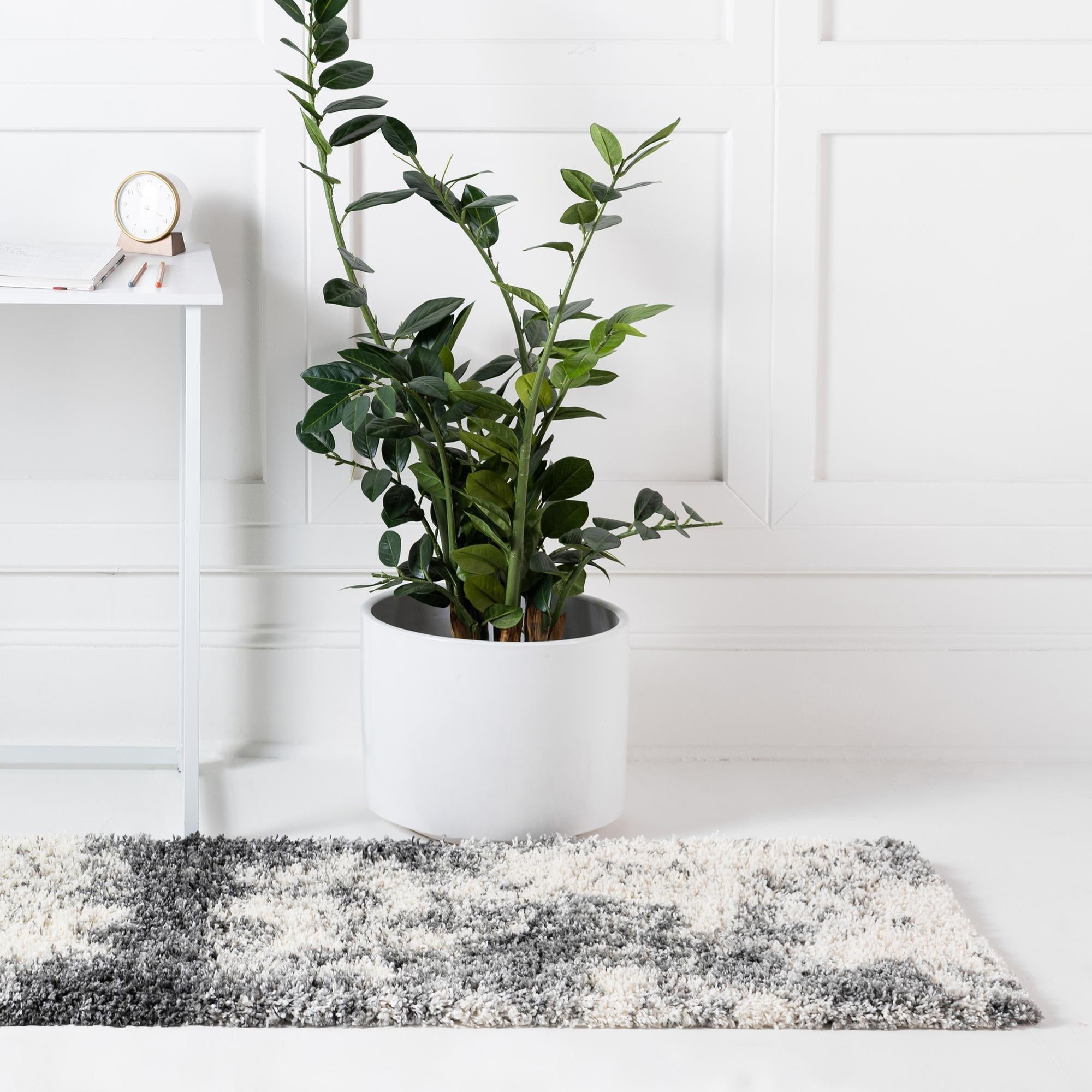 2' 7 x 10' Soft Touch Shag Runner Rug