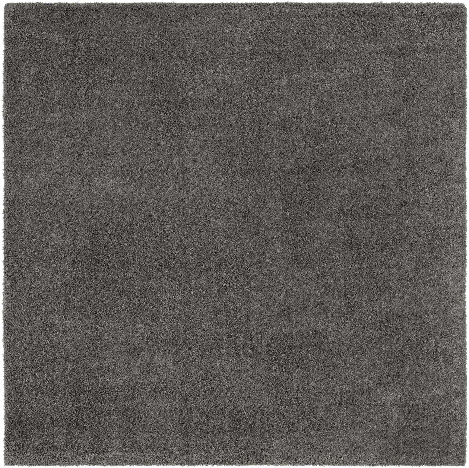 8' x 8' Soft Solid Shag Square Rug