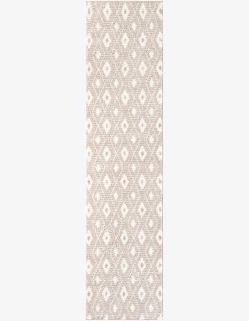 2' 7 x 10' Sepia Runner Rug