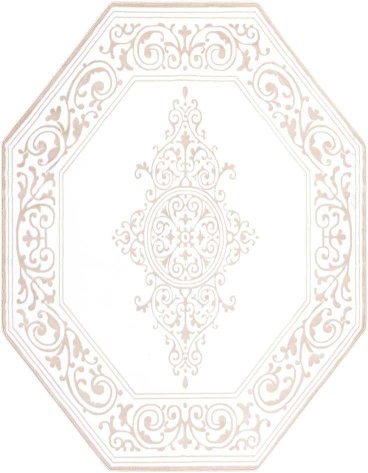 Detail image of 7' 10 x 7' 10 Hermitage Octagon Rug