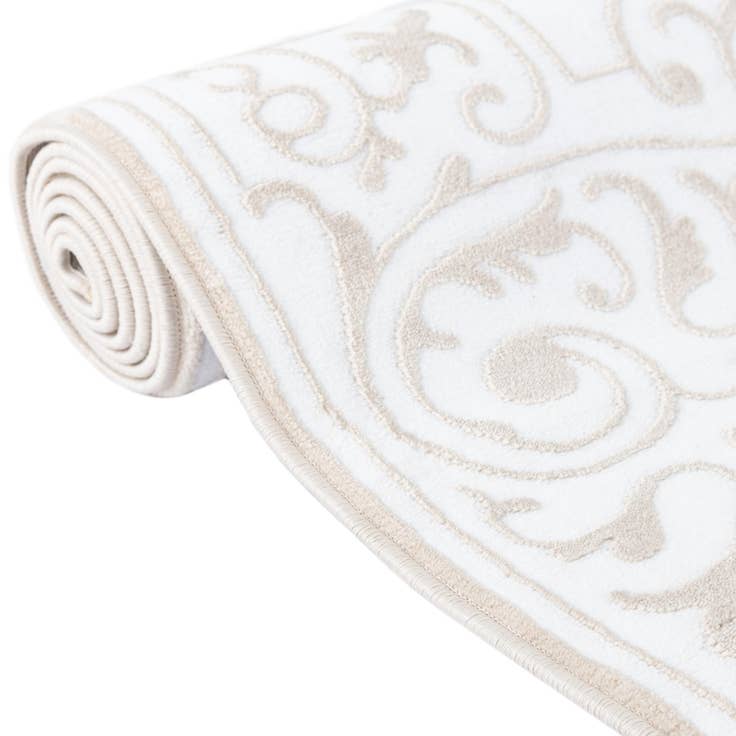 Detail image of 5' 3 x 5' 3 Hermitage Octagon Rug