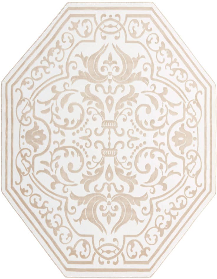 Detail image of 7' 10 x 7' 10 Hermitage Octagon Rug