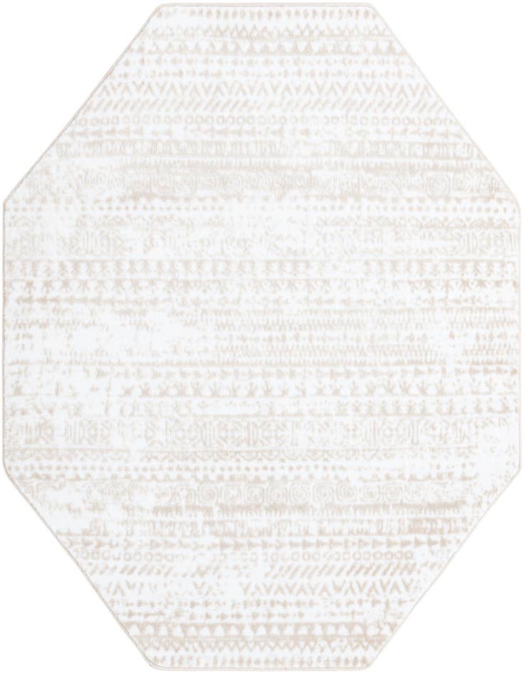 Detail image of 5' 3 x 5' 3 Hermitage Octagon Rug