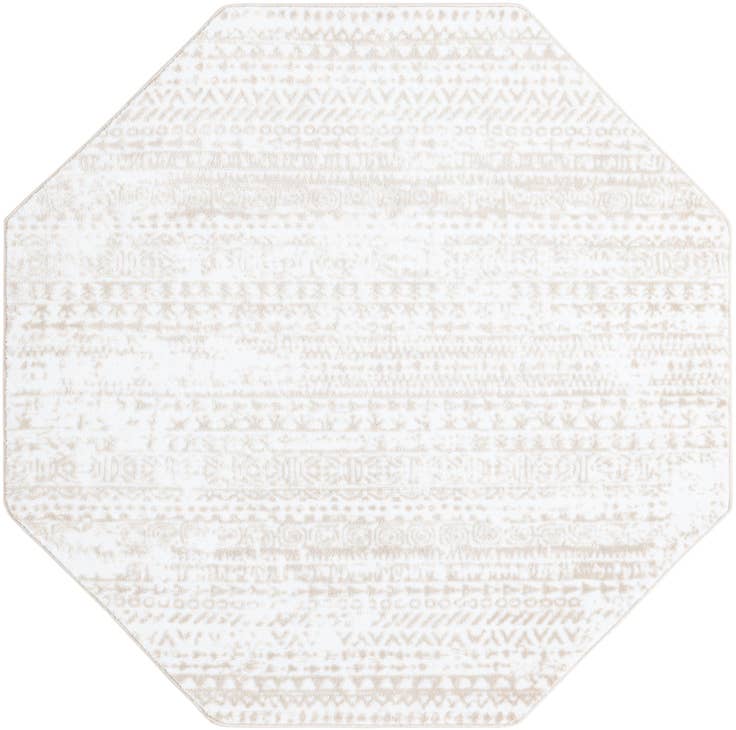 Detail image of 5' 3 x 5' 3 Hermitage Octagon Rug