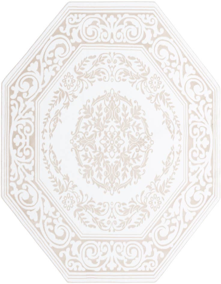 Detail image of 7' 10 x 7' 10 Hermitage Octagon Rug