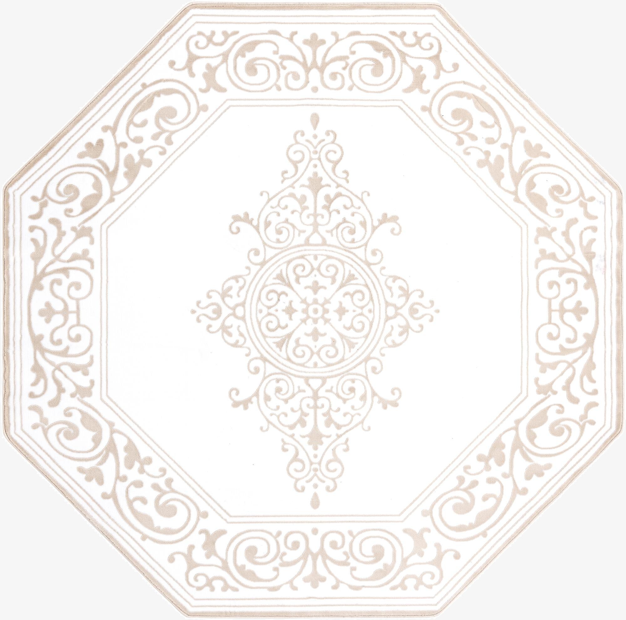 7' 10 x 7' 10 Hermitage Octagon Rug