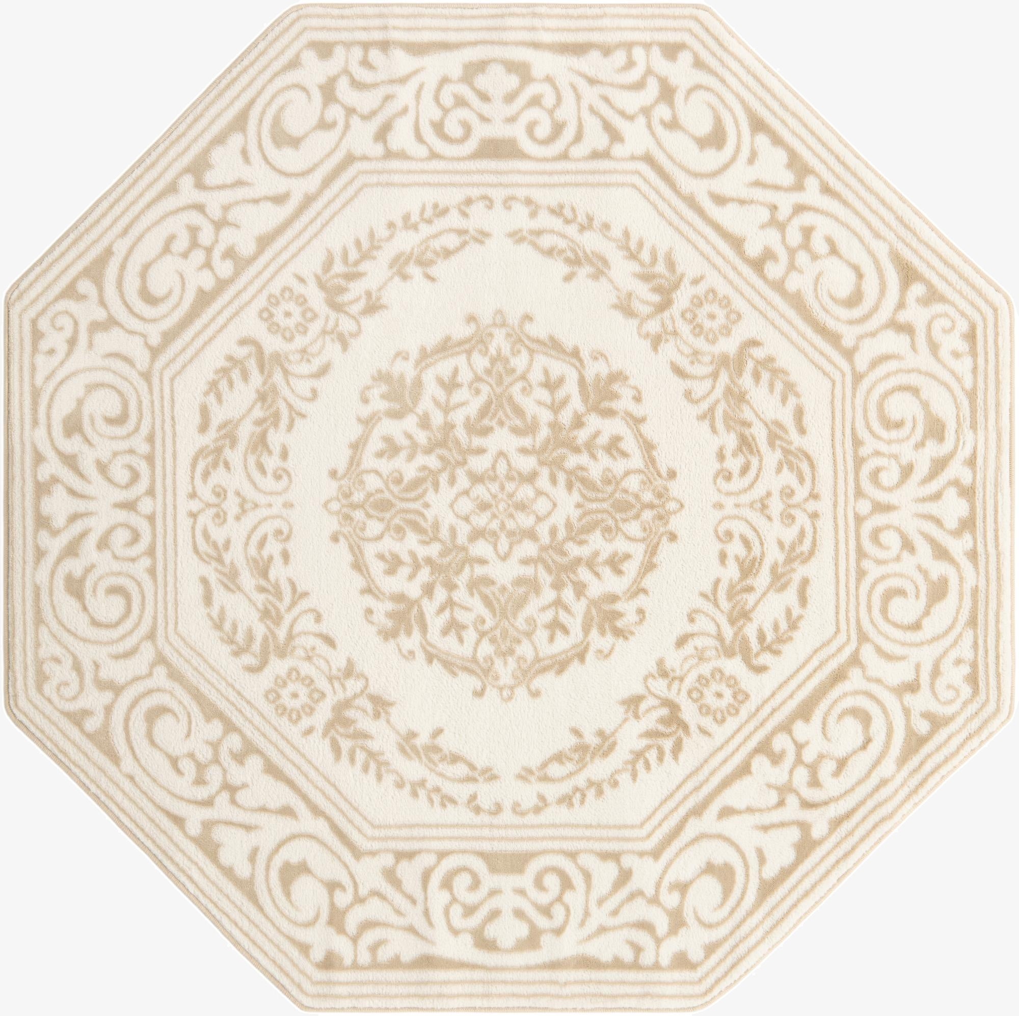 5' 3 x 5' 3 Hermitage Octagon Rug